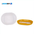 2020 Plastic Packaging Container Frozen PP Yoghurt Tub Pot Yogurt Cup with Lid Spoon